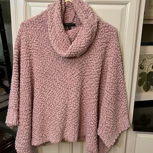 Textured poncho